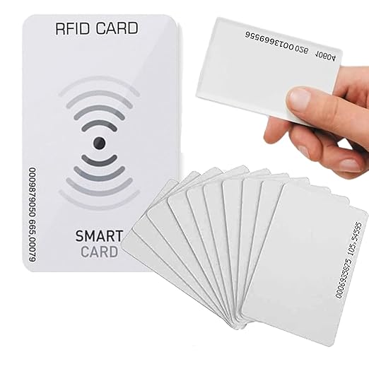 Numbered RFID Cards