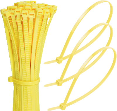 150 X 3.6 Mm Yellow Cable Ties