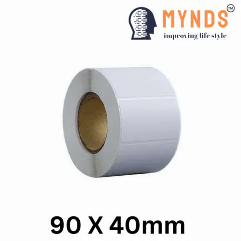 Mynds 90 x 40mm Thermal Transfer Label