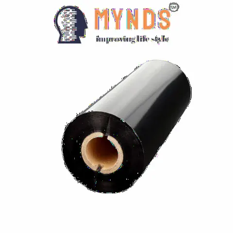 MYNDS Premium Wax-Resin Black Ribbon