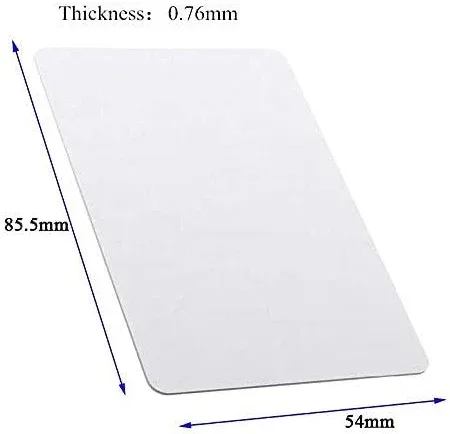 RFID thick cards