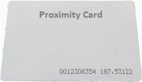 proximity cards