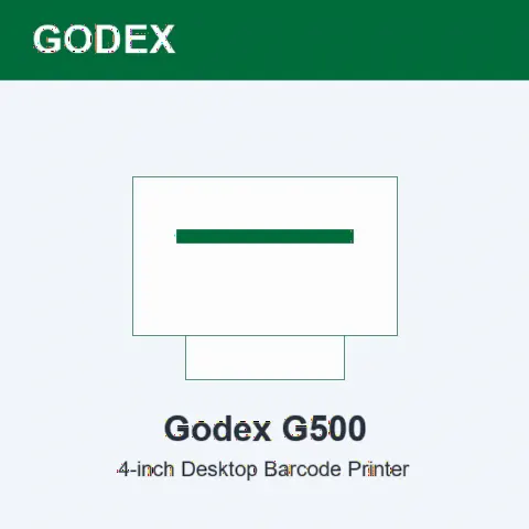 Godex G500 Desktop Barcode Printer (USB)