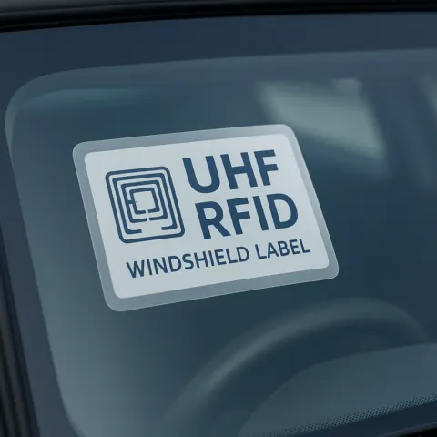 UHF RFID Windshield Label